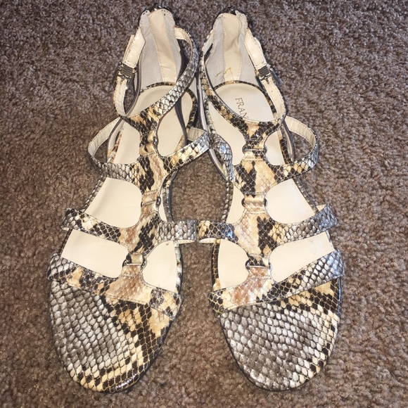 ✨ Franco Sarto Gladiator Sandals NWOT - Picture 1 of 4
