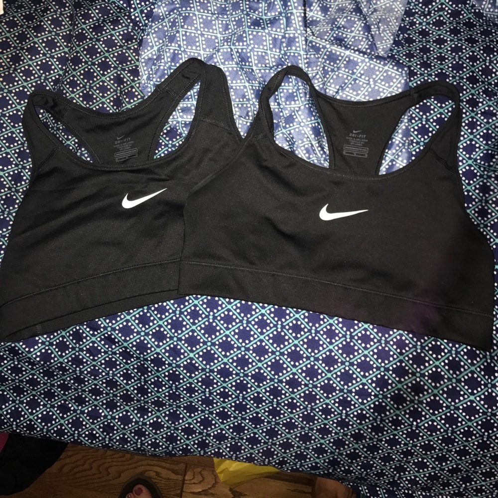 2 Nike Dri Fit Bras