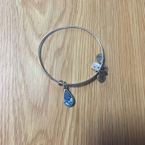 Alex and Ani March birth month charm bangle