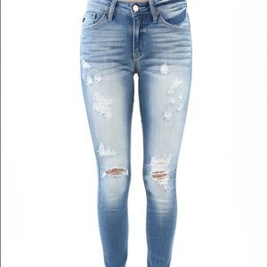 KanCan Distressed Skinny Jeans