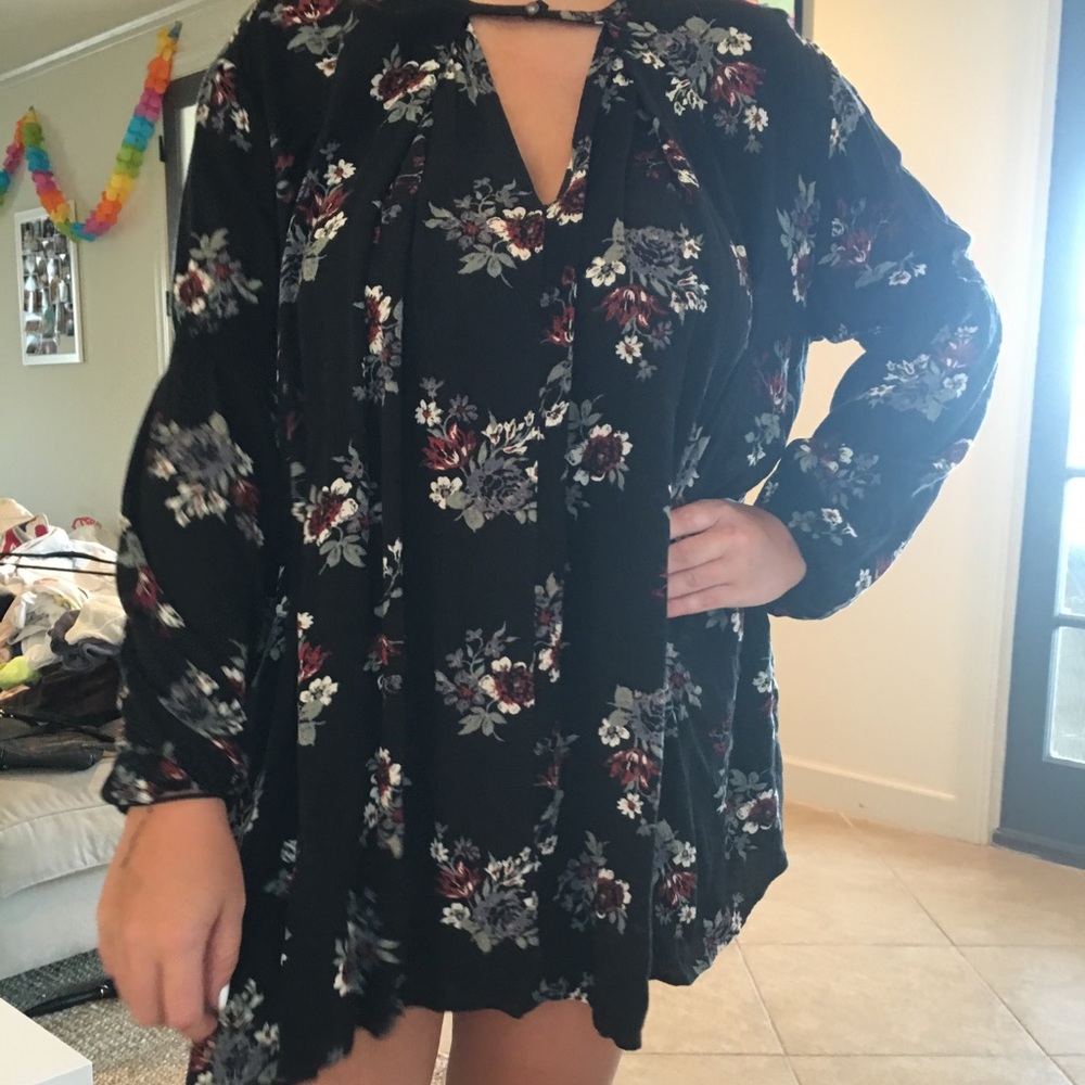 Free people black tunic