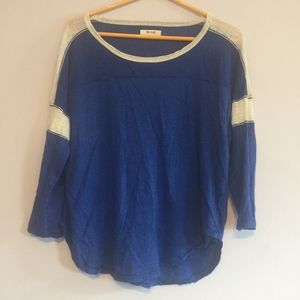 Madewell blue shirt