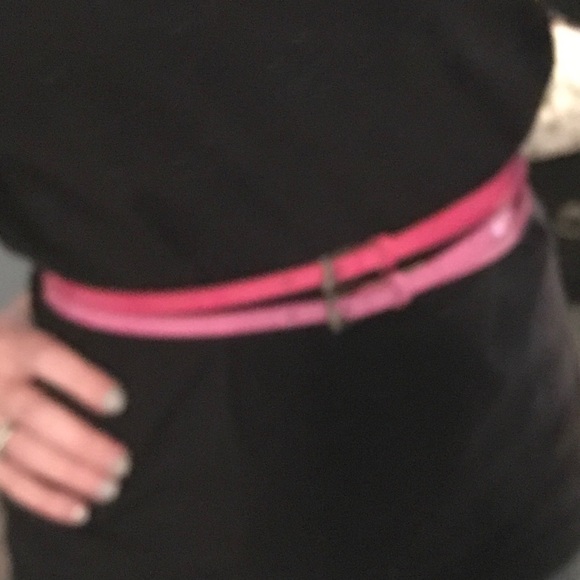 ✨NWOT Calvin Klein Patent Leather Double Belt - Picture 4 of 4