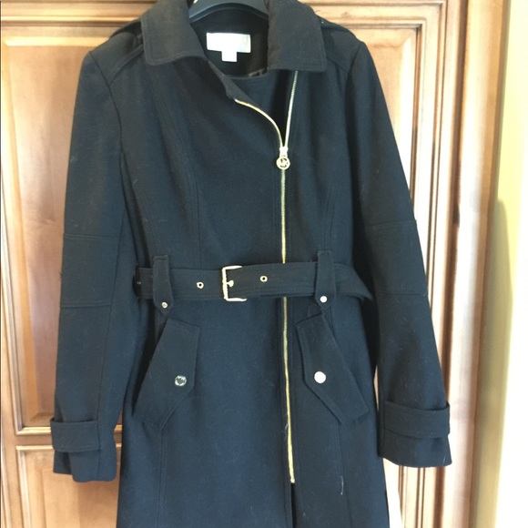 Michael Kors Jackets & Blazers - Michael Kors Black Wool Coat