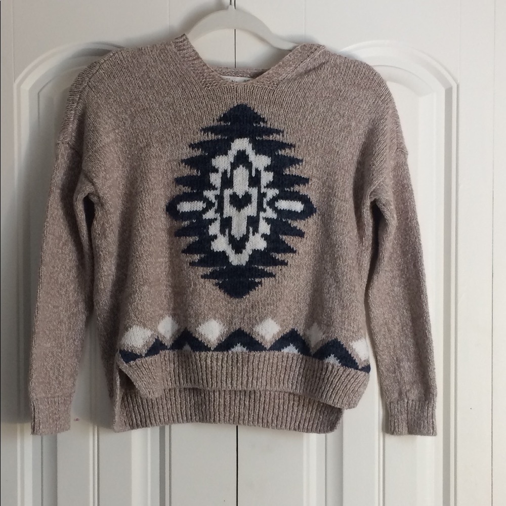 Abercrombie kids sweater w/hoodie