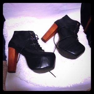 Jeffrey Campbell Litas Black 9