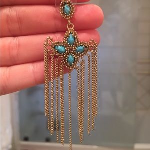 Turquoise Kendra Scott earrings