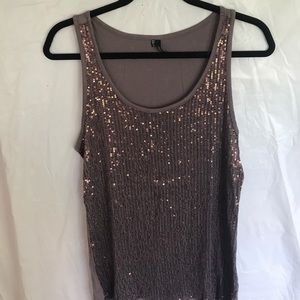 Maurices sequin tank top