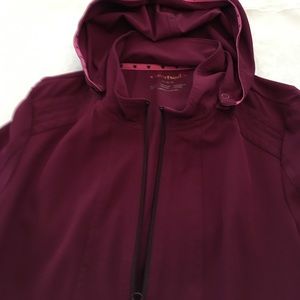 Heart and Soul scrub jacket.