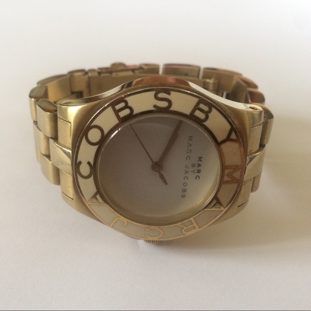 Marc By Marc Jacobs Gold Watch