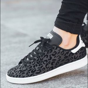 Velvet Leopard print Stan Smith Adidas Originals