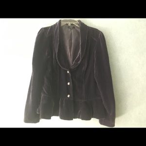 DREW velvet jacket. Size M (EUC)