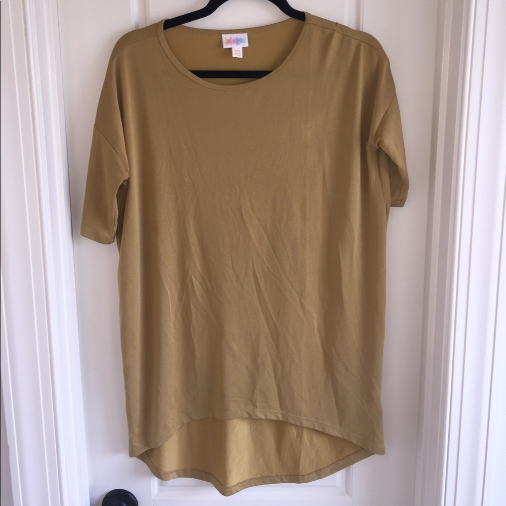 LulaRoe Mustard Modal Irma