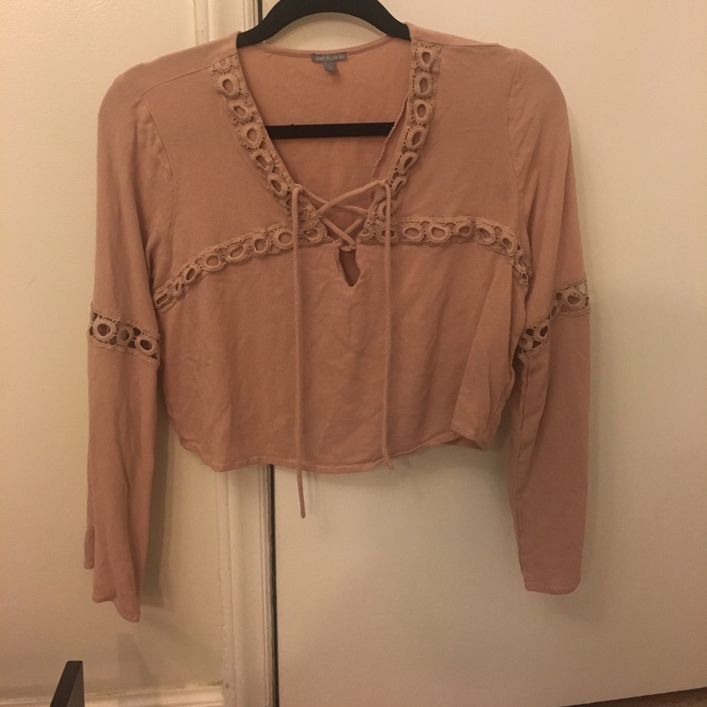 Charlutte russe crop top