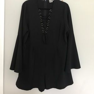 Black romper Black romper