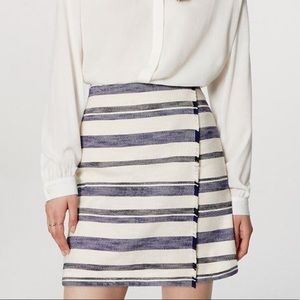 Loft Woven Wrap Skirt