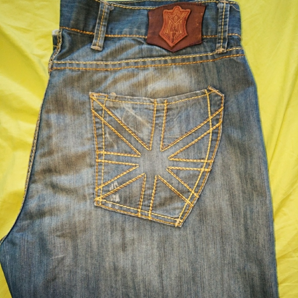 Monarchy hitachi mens jeans 38