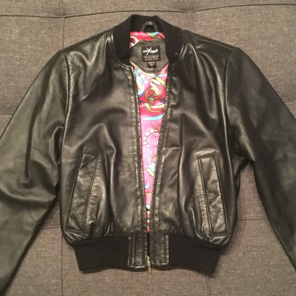 Wilson Leather Jacket Women's S
