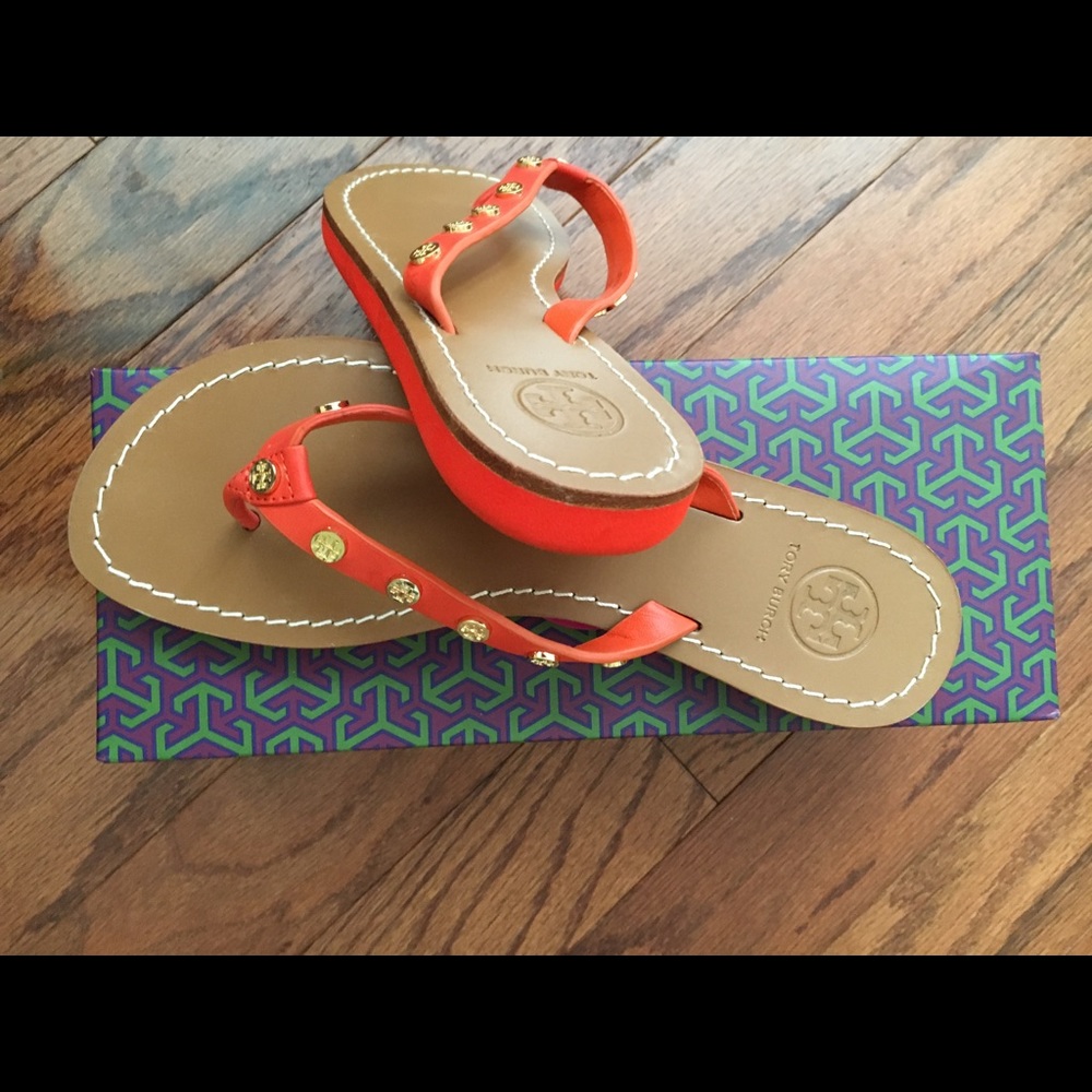 NIB Tory Burch Ricki flip flop