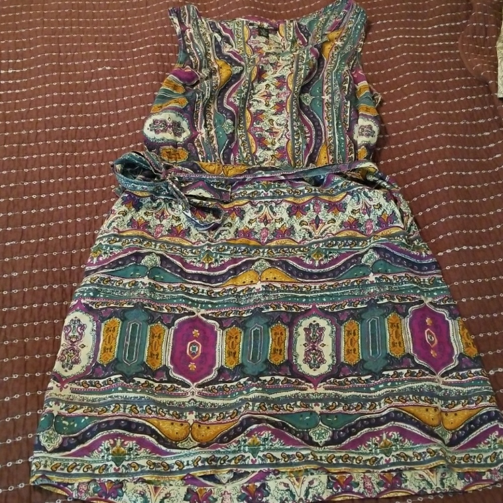 Vintage Lucky Brand hippy dress