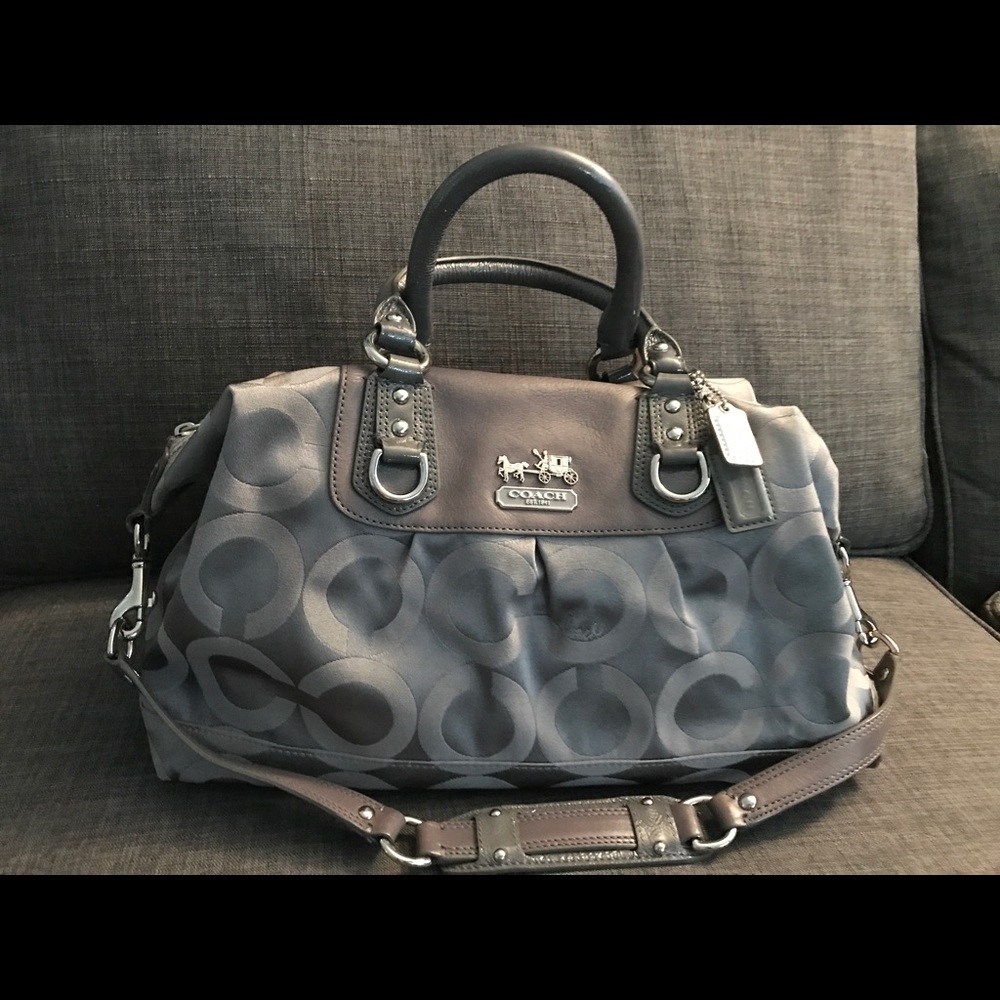 COACH signature handbag