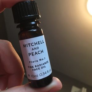 mitchell & peach face oil