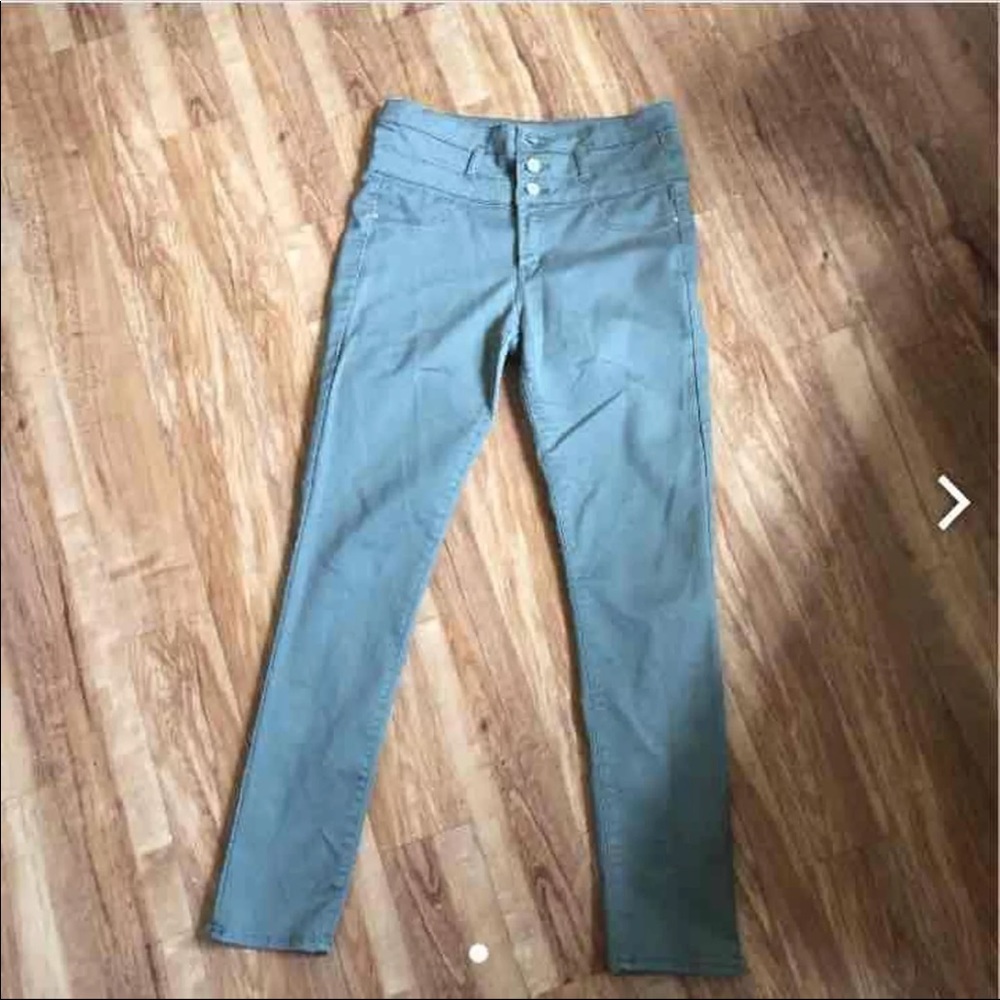 Olive High waist jeans