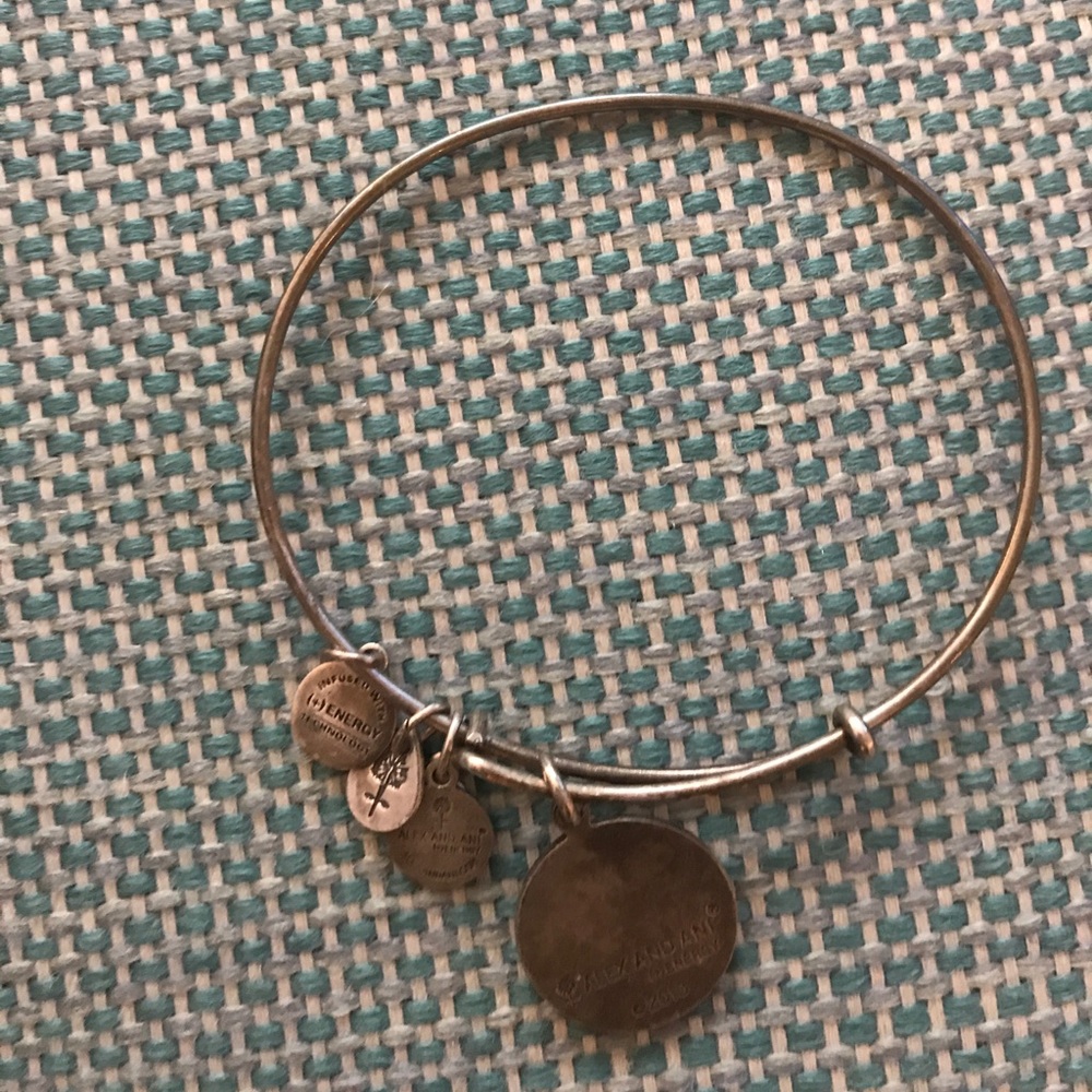 Alex and Ani Lotus Bracelet - Picture 2 of 2