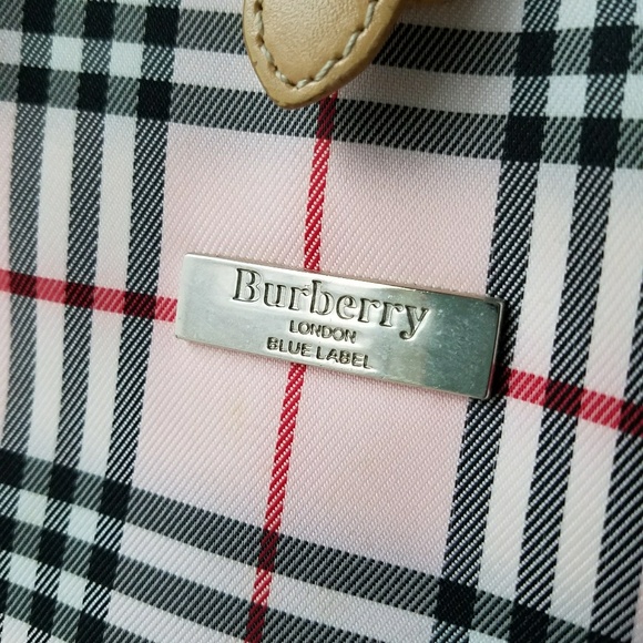 Burberry Handbags - ⬇Burberry Blue Label Pink Nova Check Bag