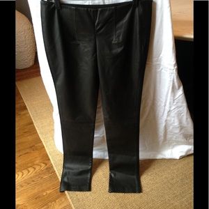 Neiman Marcus leather and spandex leggings