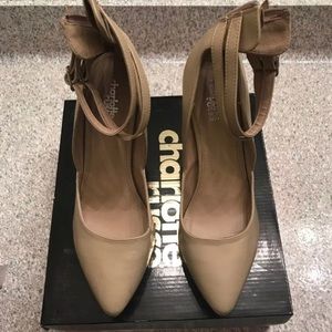 Beige Charlotte Russe Pumps