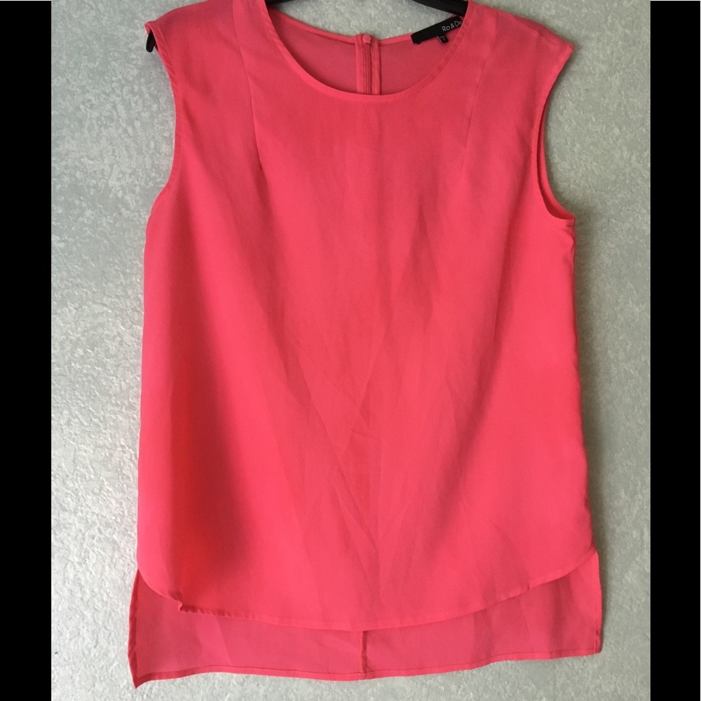Ro & De, Hot pink blouse. (EUC)
