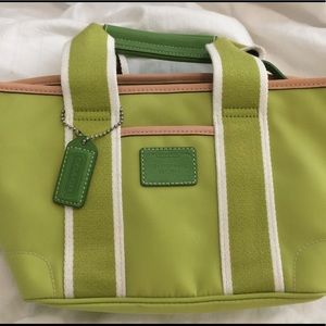 Coach petite summer purse