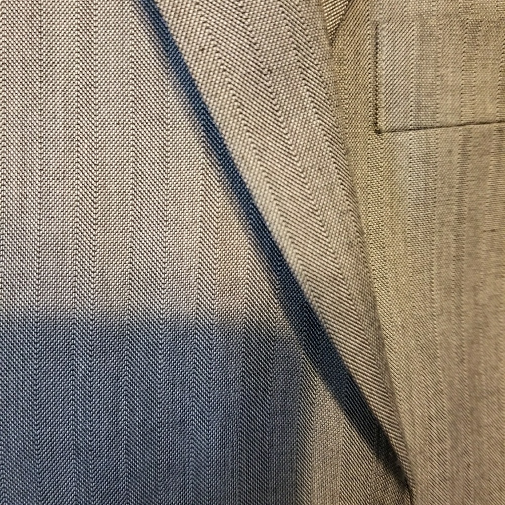 Haggar Suit Up System Grey Suit 42L - Picture 2 of 8