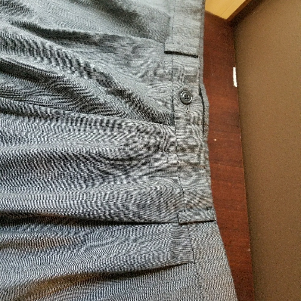 Haggar Suit Up System Grey Suit 42L - Picture 3 of 8