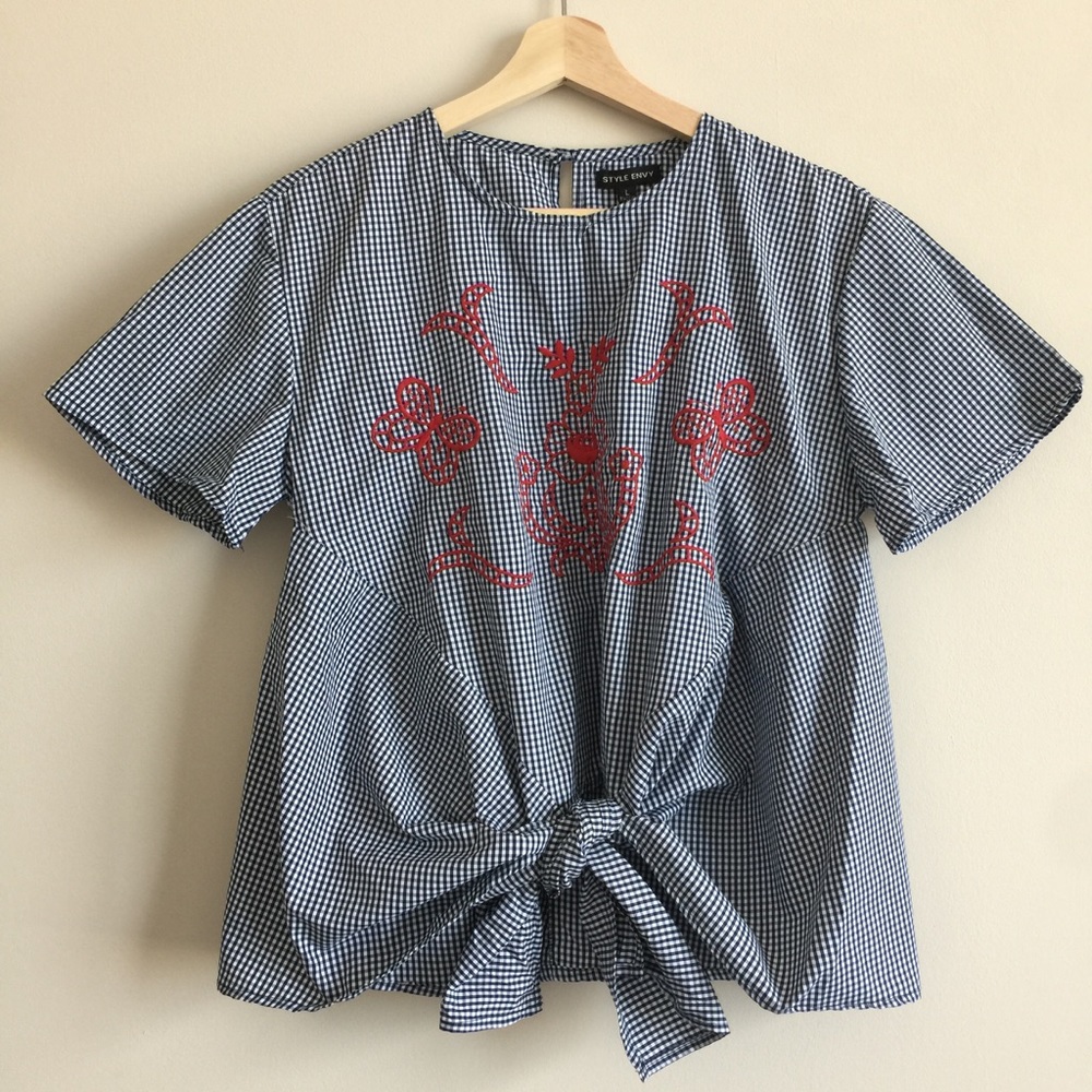 Style Envy Embroidered Top