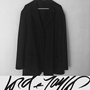 Lord & Taylor 5th Ave. Collection Black Coat