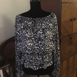 Long sleeve blouse