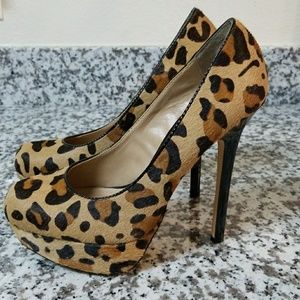 Steve Madden Sexy Leopard Print Heels