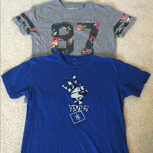 Men's T-Shirt Bundle, Aeropostale & Hoop Culture