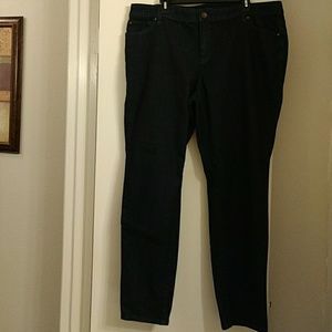 A.N.A. Women's Plus Size Skinny Jeans Size 16W 18W