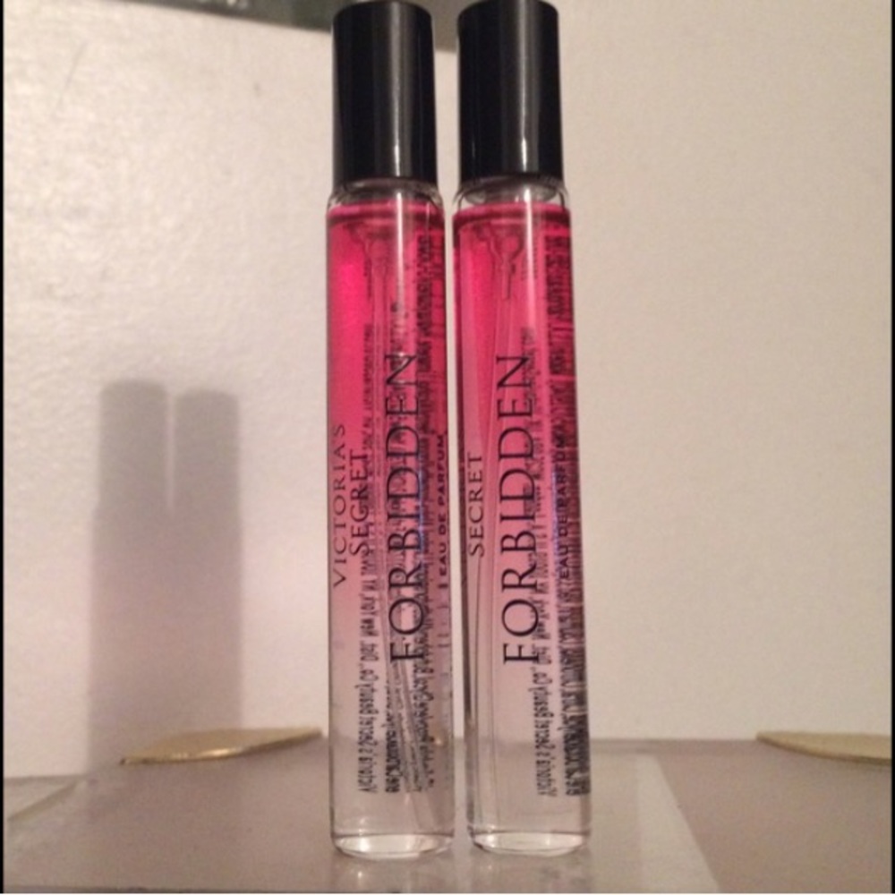 2 Victoria's Secret FORBIDDEN PERFUME Sprays NEW!