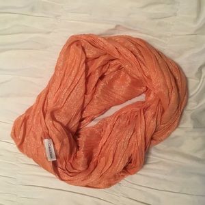 Coral Infinity Scarf
