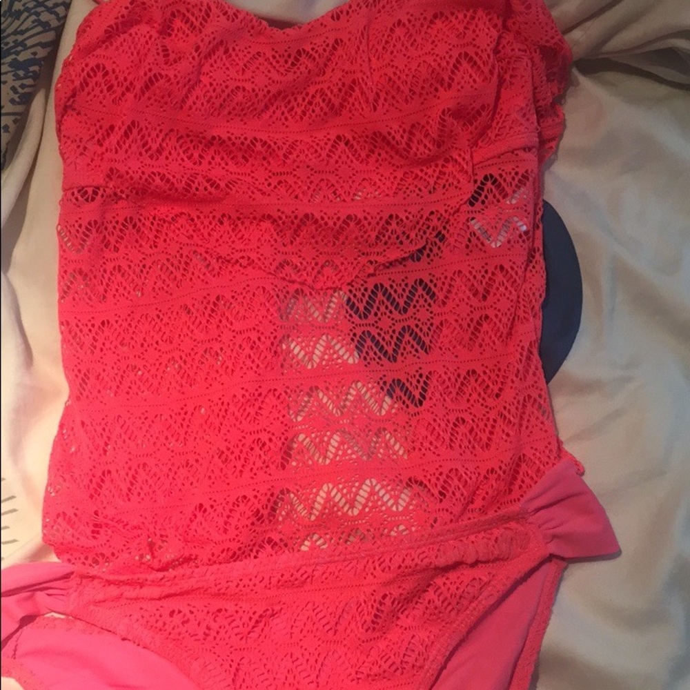 Coral Tankini