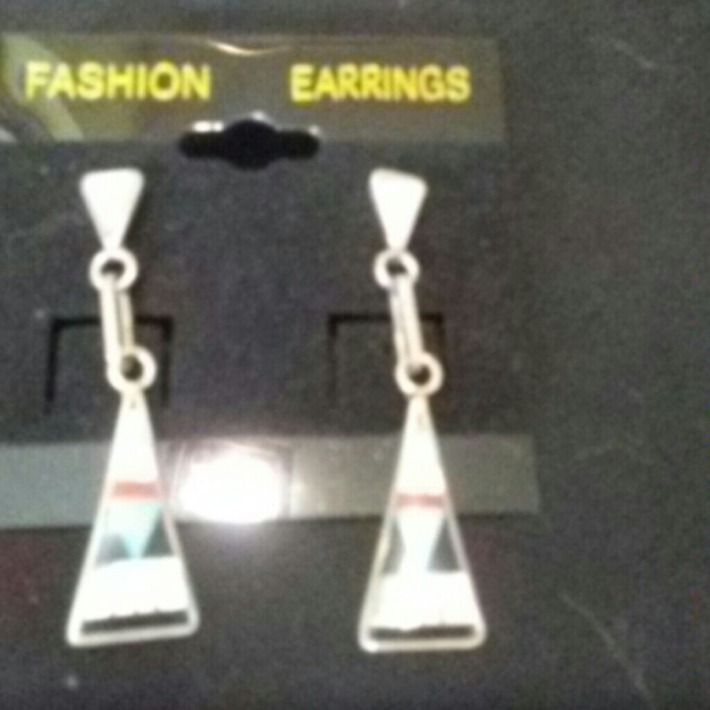 Zuni ear rings