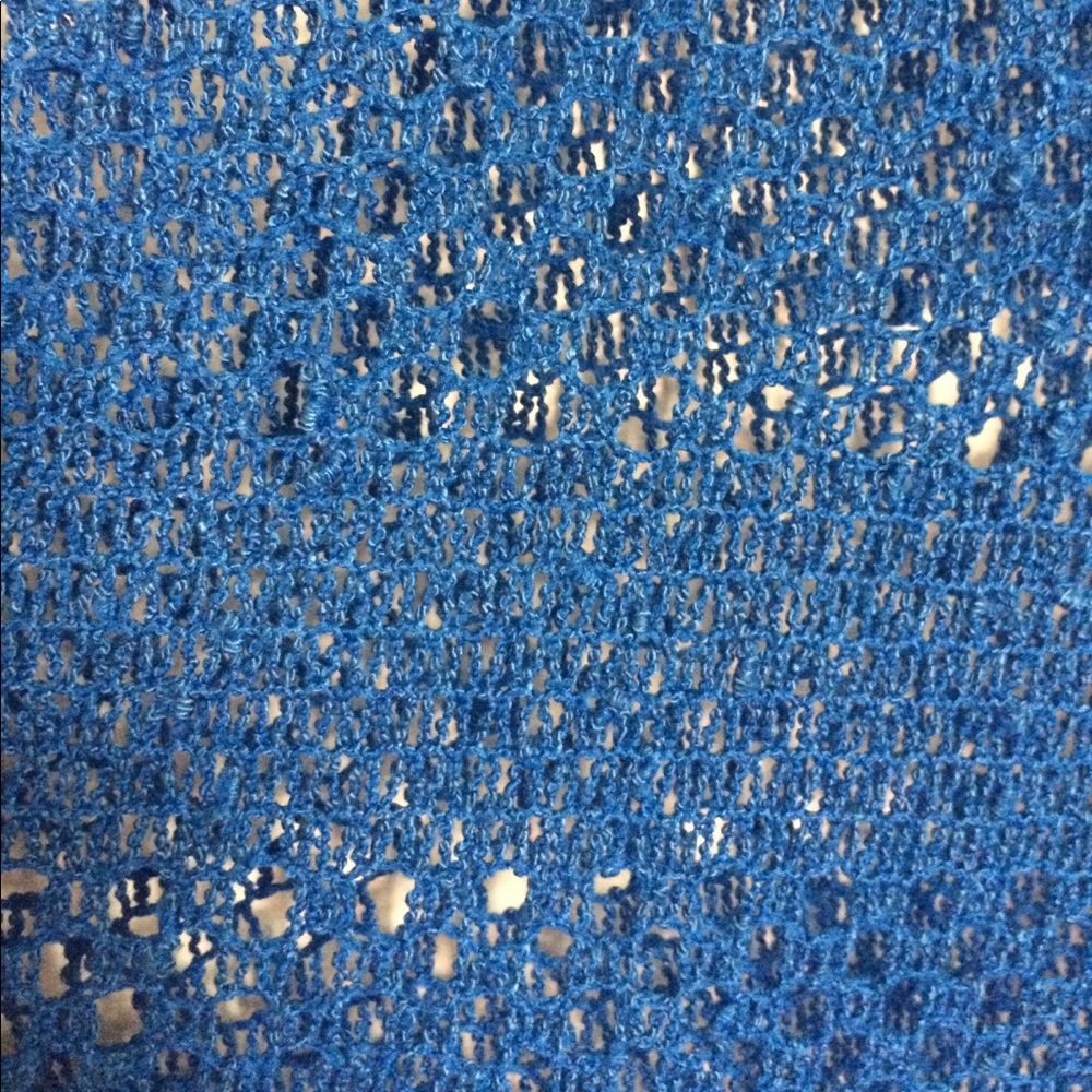 Crocheted Blue Tank - Picture 3 of 3