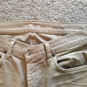 Men's 7 For All Mankind- Carsen khakis. Size 33