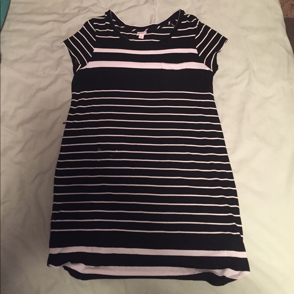 Merona medium short striped dress