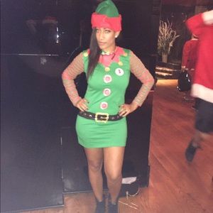 Santa Con Elm Costume