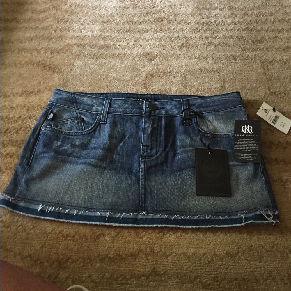 Rock & Republic Jean skirt